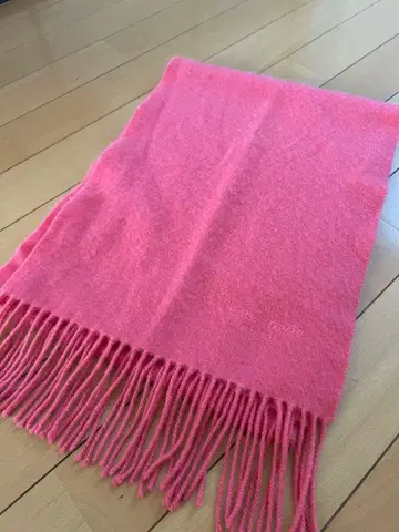 케이트 스페이드 핑크 머플러