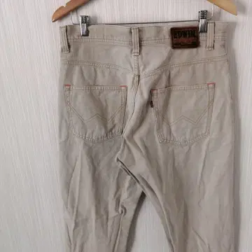 EDWIN 에드윈 데님 팬츠 청바지 라이트 베이지 XV