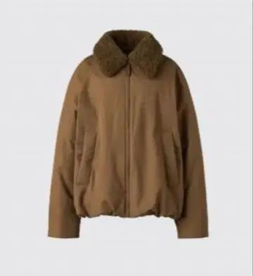 택 포함 새상품 UNIQLO 퍼프 테크 자켓+ 브라운 S 사이즈