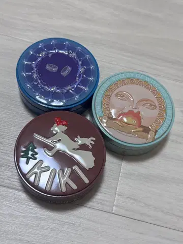 지브리 빈 통 3개 세트 [ 1주 한정판 ]