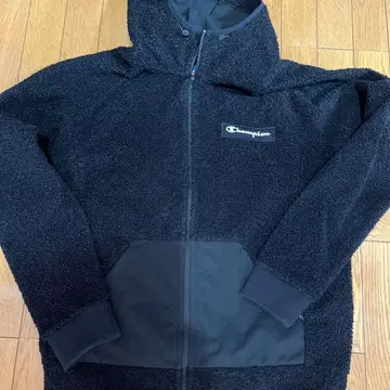 Champion 보아 자켓 블랙