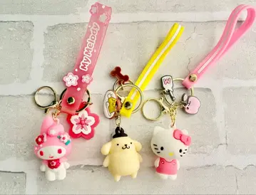 산리오 키링 3세트