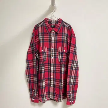 HELLY HANSEN 헬리한센 플란넬 셔츠 체크 무늬 셔츠