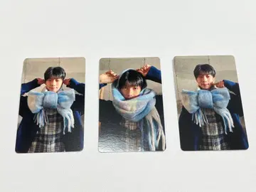 우영 트레이딩 카드 12/27 CD 특전 3장 세트