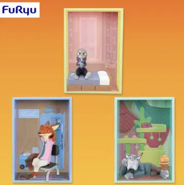 주토피아2 컨셉 피규어 (주디, 닉, 파우버트)