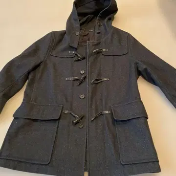 GLOBAL WORK 다크 그레이 더플 코트