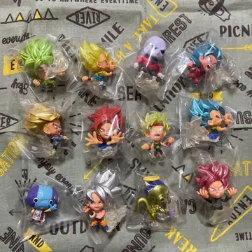 드래곤볼 초전사 피규어 12종 개봉 완료 새상품급