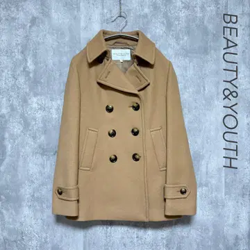 BEAUTY&YOUTH 유나이티드 애로우즈 멜톤 P 코트