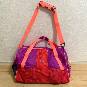 Under Armour 보스턴 백 보라색/오렌지