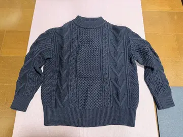 바토너 네이비 스웨터