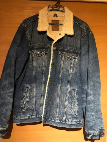 보아 데님 자켓 XL 인디고 블루