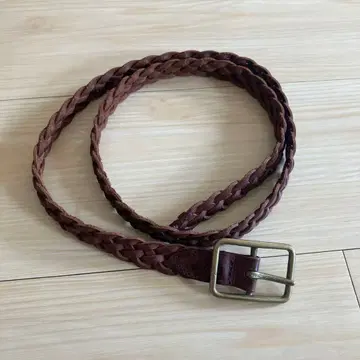 저널 relume MASTER&CO. 브라운 뜨개질 벨트 34