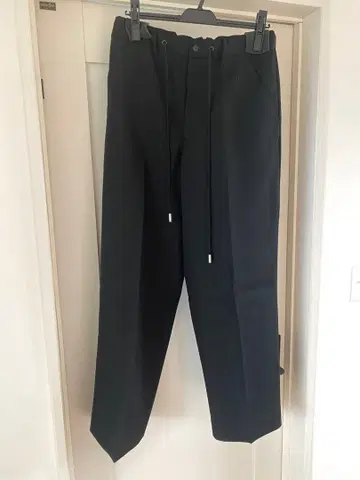 THE RERACS 함침 울 개버딘 슬랙스