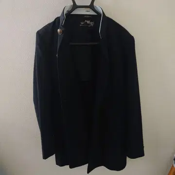 네이비 테일러드 자켓