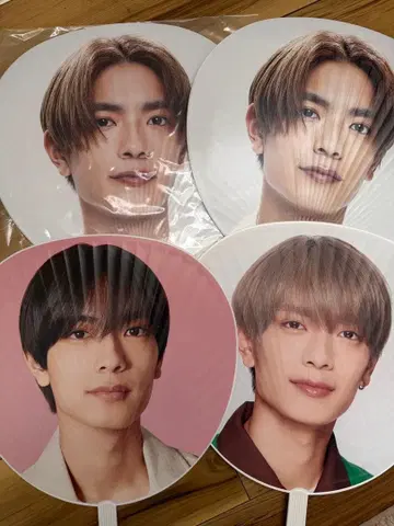 나니와단시 타카하시 쿄헤이 점보 부채 4개 세트