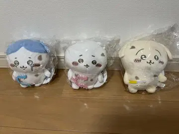 치이카와 (먼작귀) 터벅터벅 봉제 인형 3종 풀 컴프 세트