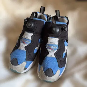 Reebok 펌프 퓨리 24.5cm 파랑/블랙