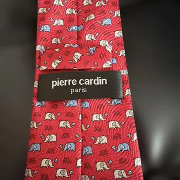 pierre cardin 코끼리 패턴 넥타이