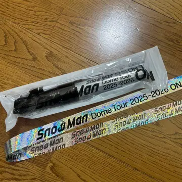 snowman ON 응원봉 은색 테이프 포함