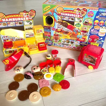 호빵맨 완구 오샤베리 햄버거 가게 DX