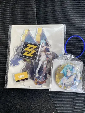 GiGO 한정판 시드 아크릴 스탠드 캔 배지 젠제로 젠레스 존 제로