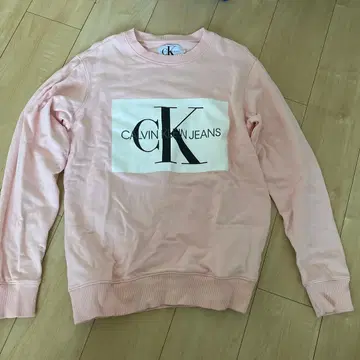 CALVIN KLEIN JEANS 핑크 트레이닝복 M 사이즈