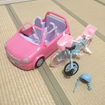리카짱 자동차와 자전거 세트