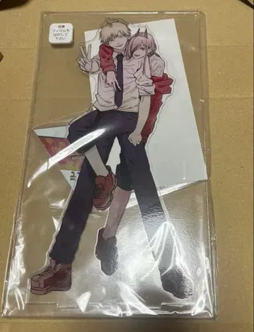 체인소 맨 아크릴 mega 피규어 덴지 파워