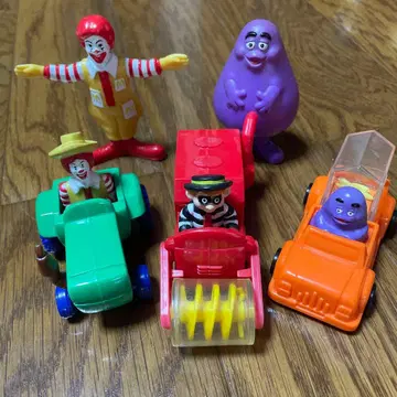 맥도날드 캐릭터 완구 세트