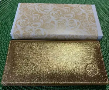 황궁 장지갑 골드 미사용 새상품 박스 있음