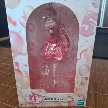 나카노 이츠키 피규어 빨간색 드레스 BANDAI