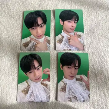 차은우 THE ROYAL 일본 공연 입장 특전 트레이딩 카드