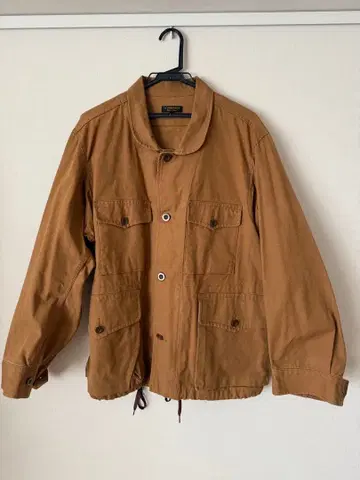 A Vontade 브라운 밀리터리 자켓