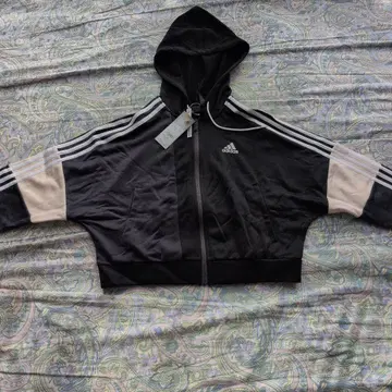 adidas 블랙 후디 L 사이즈