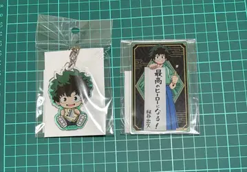 나의 히어로 아카데미아 미도리야 이즈쿠 아크릴 키링 & 아크릴 카드