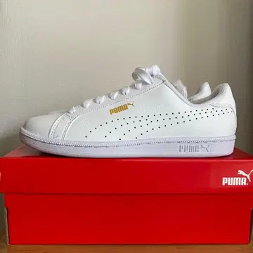 PUMA Smash Perf 화이트 스니커즈 25CM
