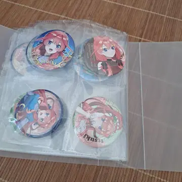 5등분의 신부 캔뱃지 세트