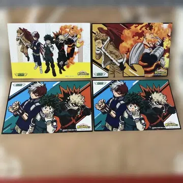 나의 히어로 아카데미아 도큐 핸즈 콜라보 특전 엽서 3종 집합