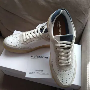 stefanorossi 스니커즈 화이트/베이지