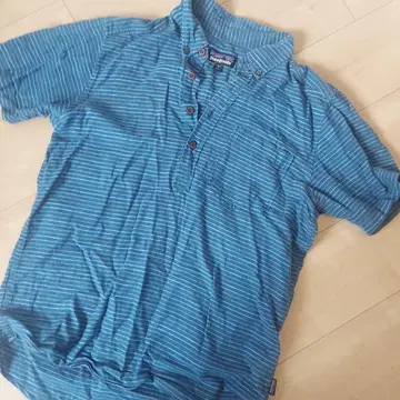 Patagonia 스트라이프 피케 셔츠 S