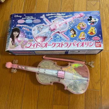 Disney 반다이 라이트&오케스트라 바이올린 핑크