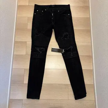 REPRESENT 블랙 스키니 데님 32