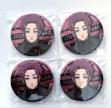 블루 록 라운드 원 캔뱃지 이토시 사에