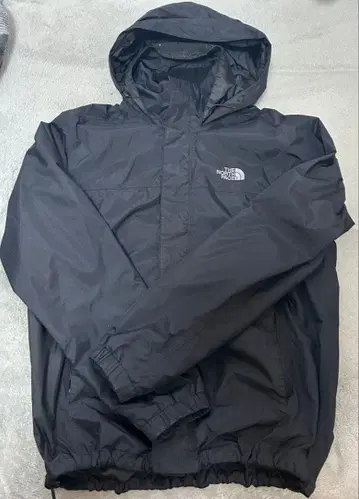 THE NORTH FACE 나일론 블랙 마운틴 후드티 M