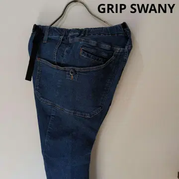 GRIP SWANY 그립스와니 3D 입체 데님 팬츠 스트레치