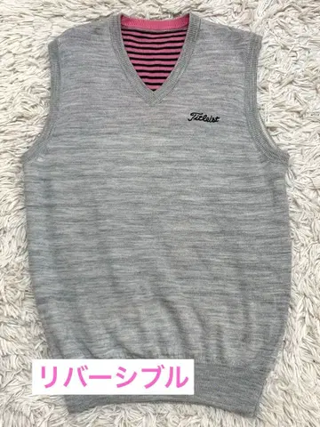 타이틀리스트 리버서블 골프 베스트 L 사이즈