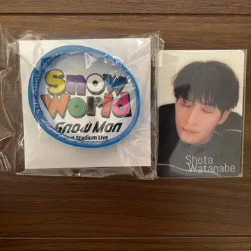Snow World 러버 밴드 & 카드 와타나베 쇼타