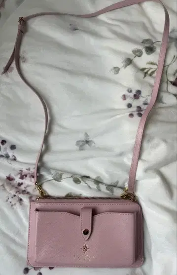 핑크 숄더백 스마트폰용 사만사 타바사