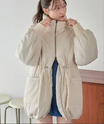 Kastane 캔디 슬리브 리버서블 미들 코트