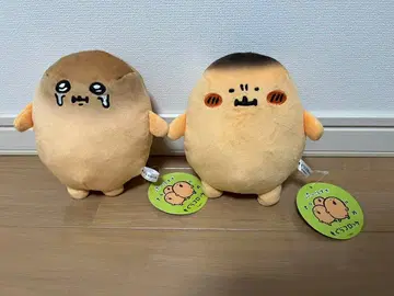 두더지 고로케 소스 봉제 인형 2종 세트